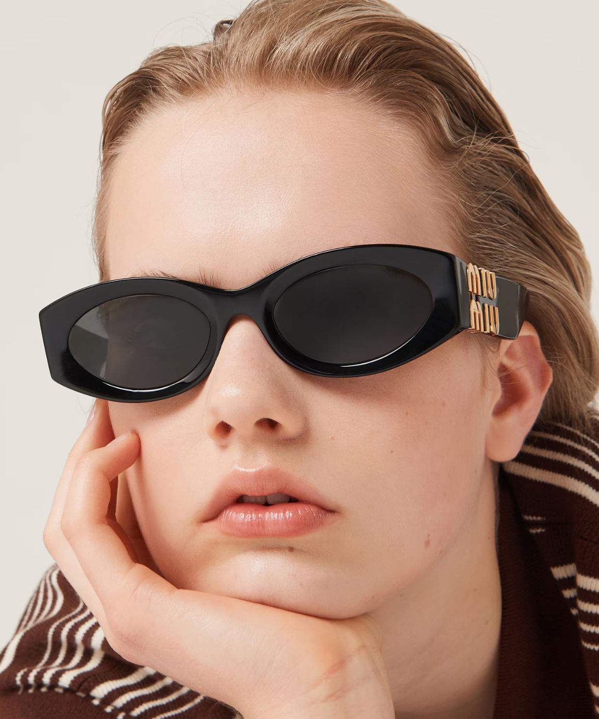 MU 11WS Miu Glimpse Sunglasses