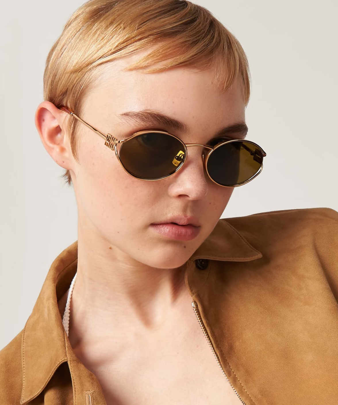 MU 52YS Miu Miu Logo Sunglasses