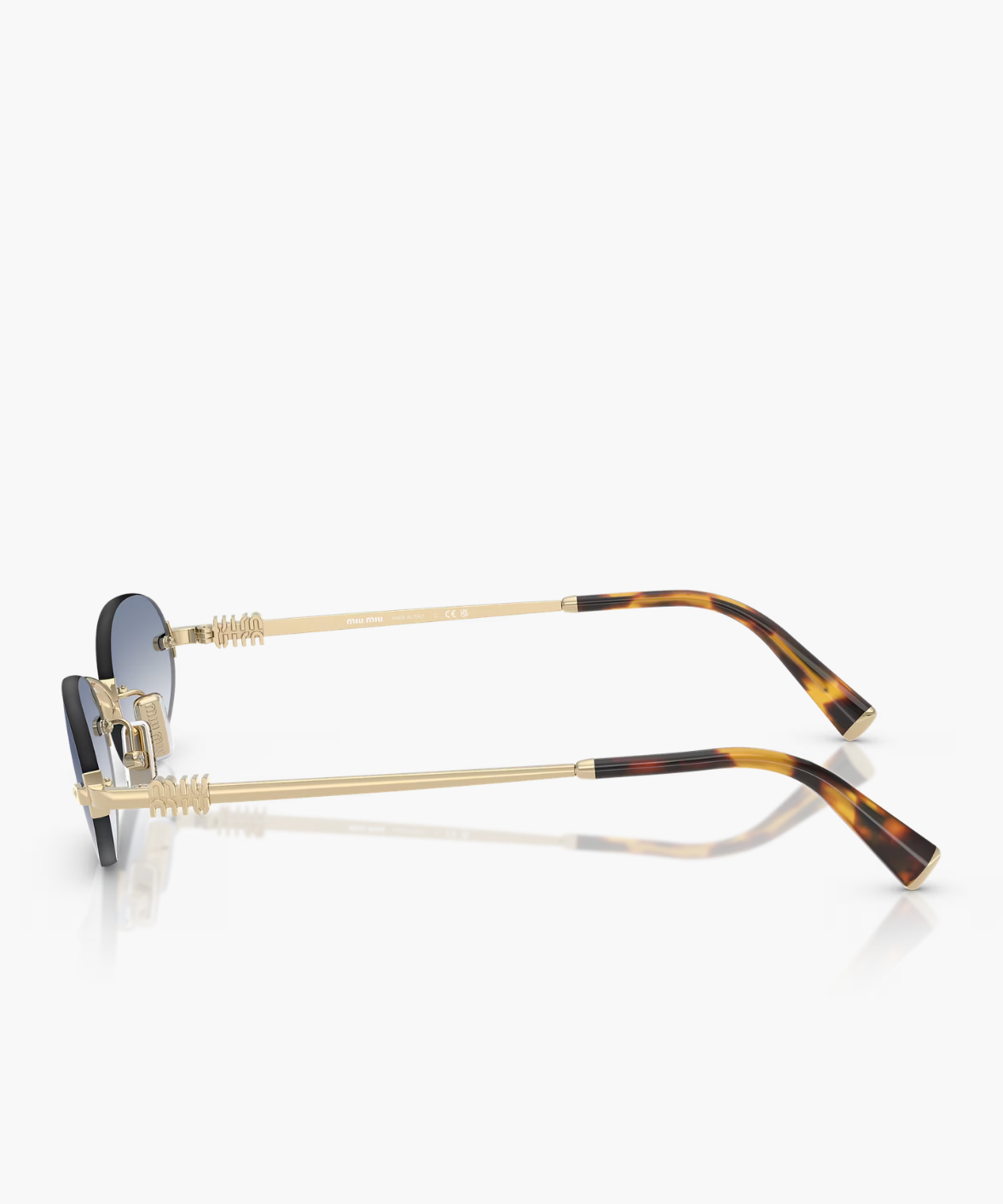 MU A54S Miu Miu Logo Sunglasses