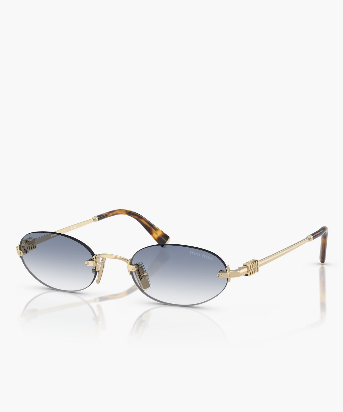 MU A54S Miu Miu Logo Sunglasses