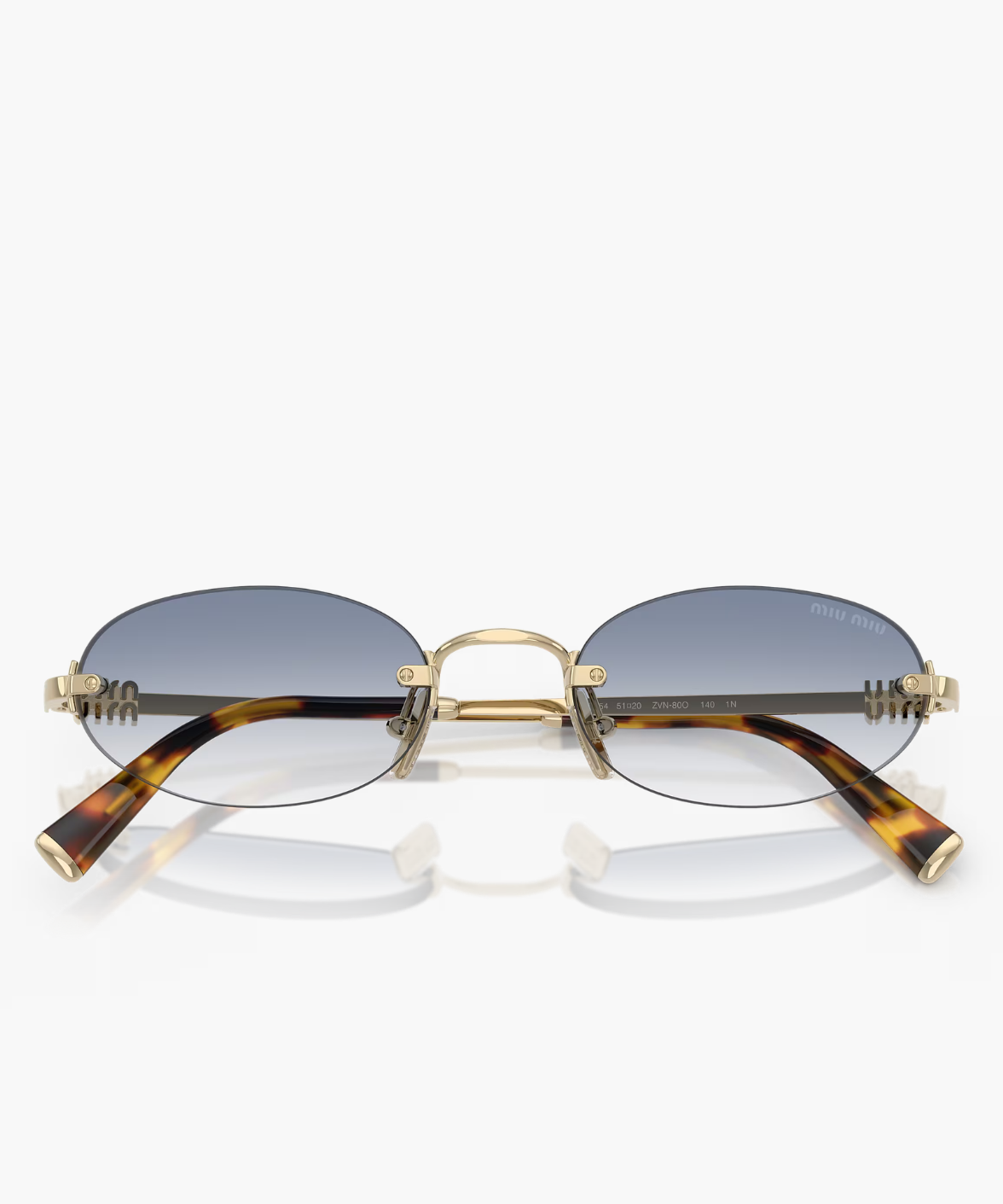 MU A54S Miu Miu Logo Sunglasses