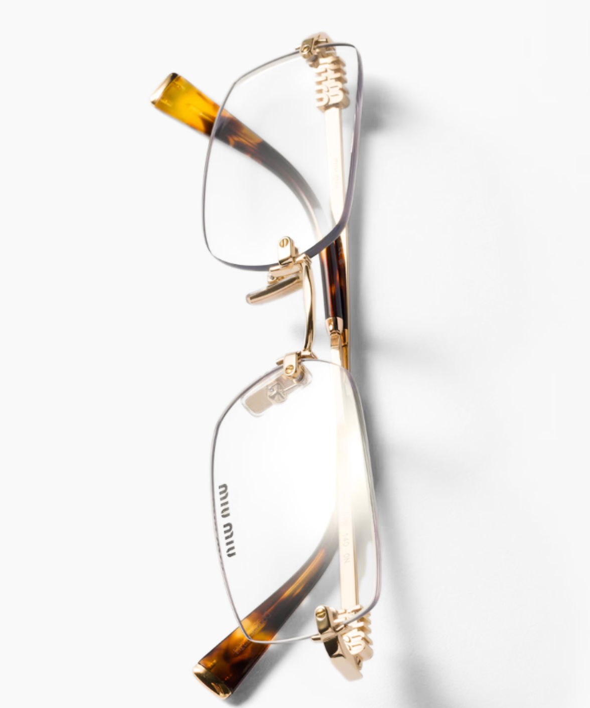 MU 50YV Rimless Glasses