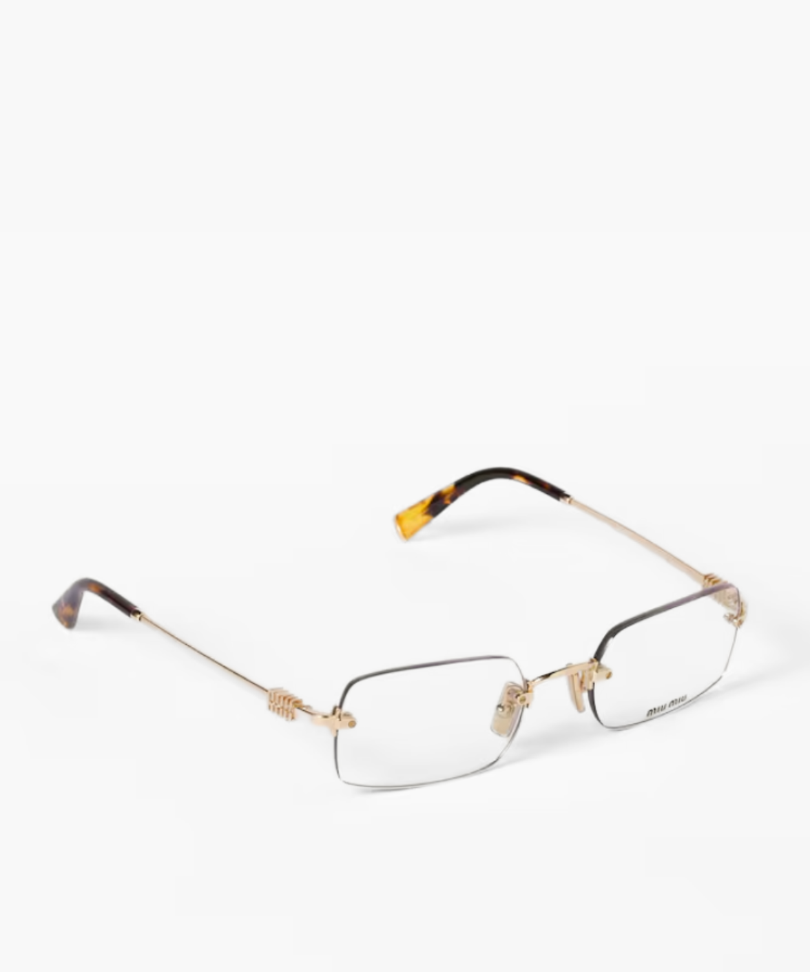 MU 50YV Rimless Glasses