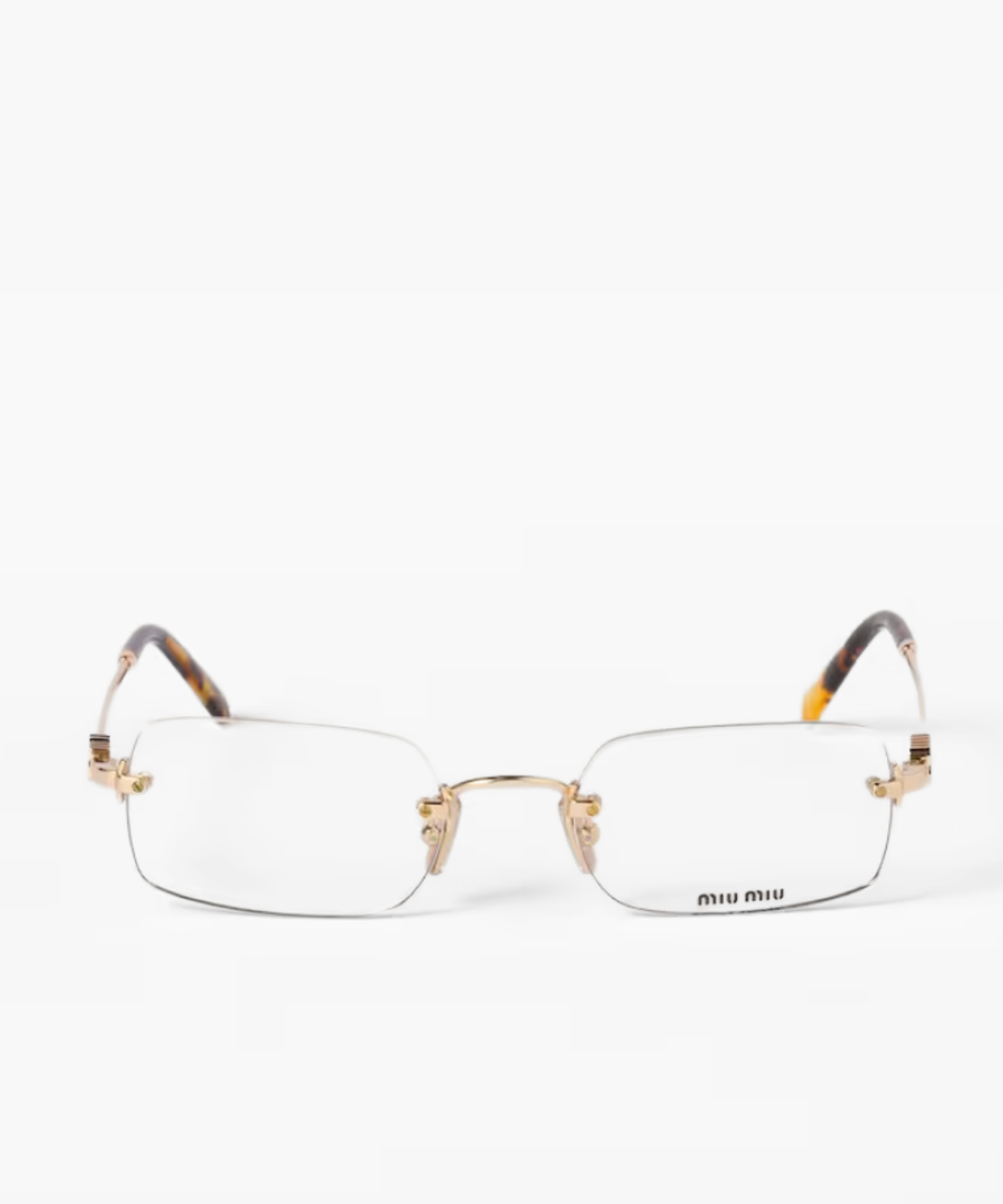 MU 50YV Rimless Glasses