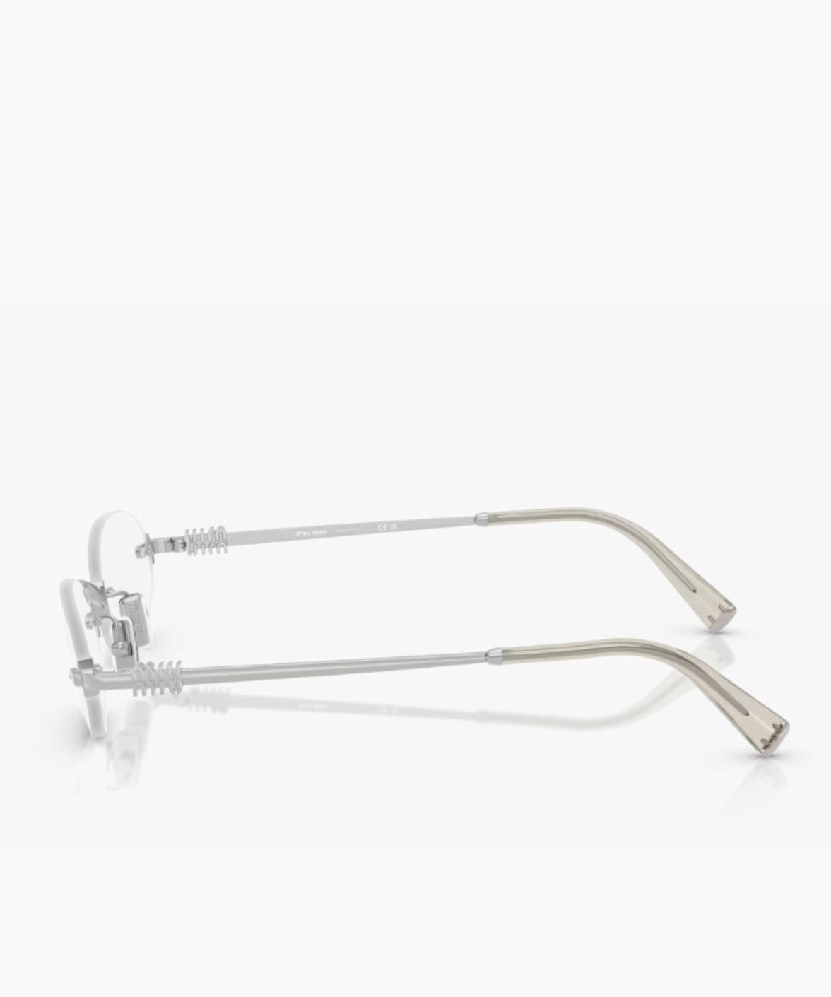 MU 53WV Oval Logo Glasses