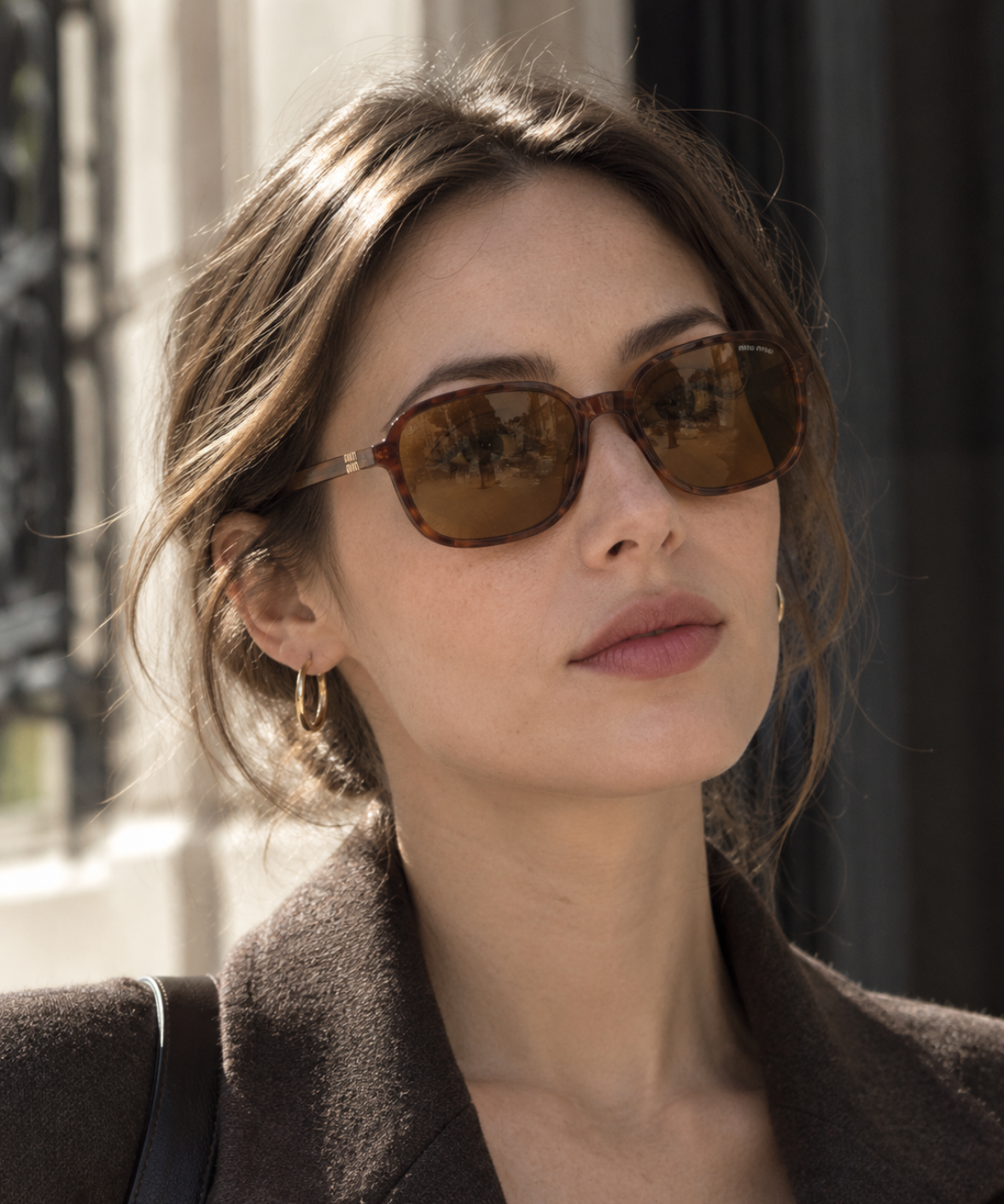 MU B01SF Miu Regard Sunglasses
