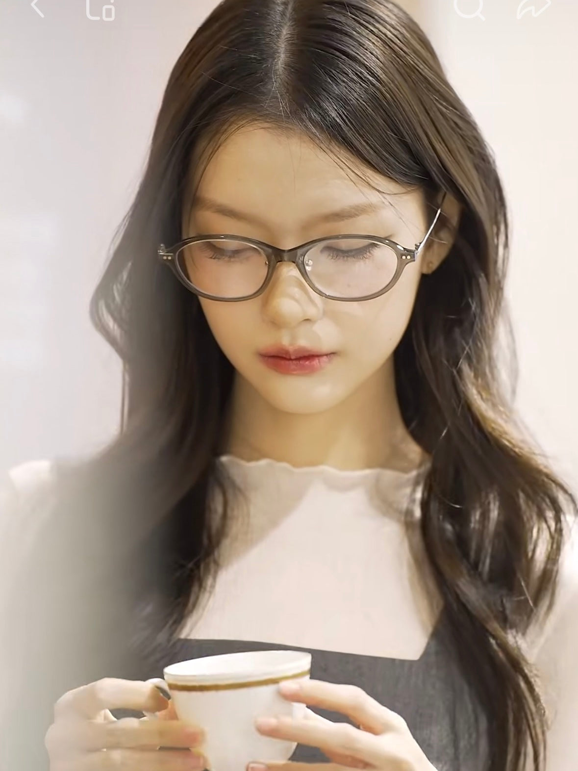 Carin Eyewear - Ronenn R Oval Titanium Eyeglasses | Korean Eyewear