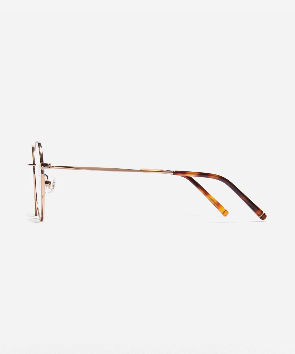 Sana - Carin Titanium Round Eyeglasses | Korean Eyewear | Jei & Co. Optics