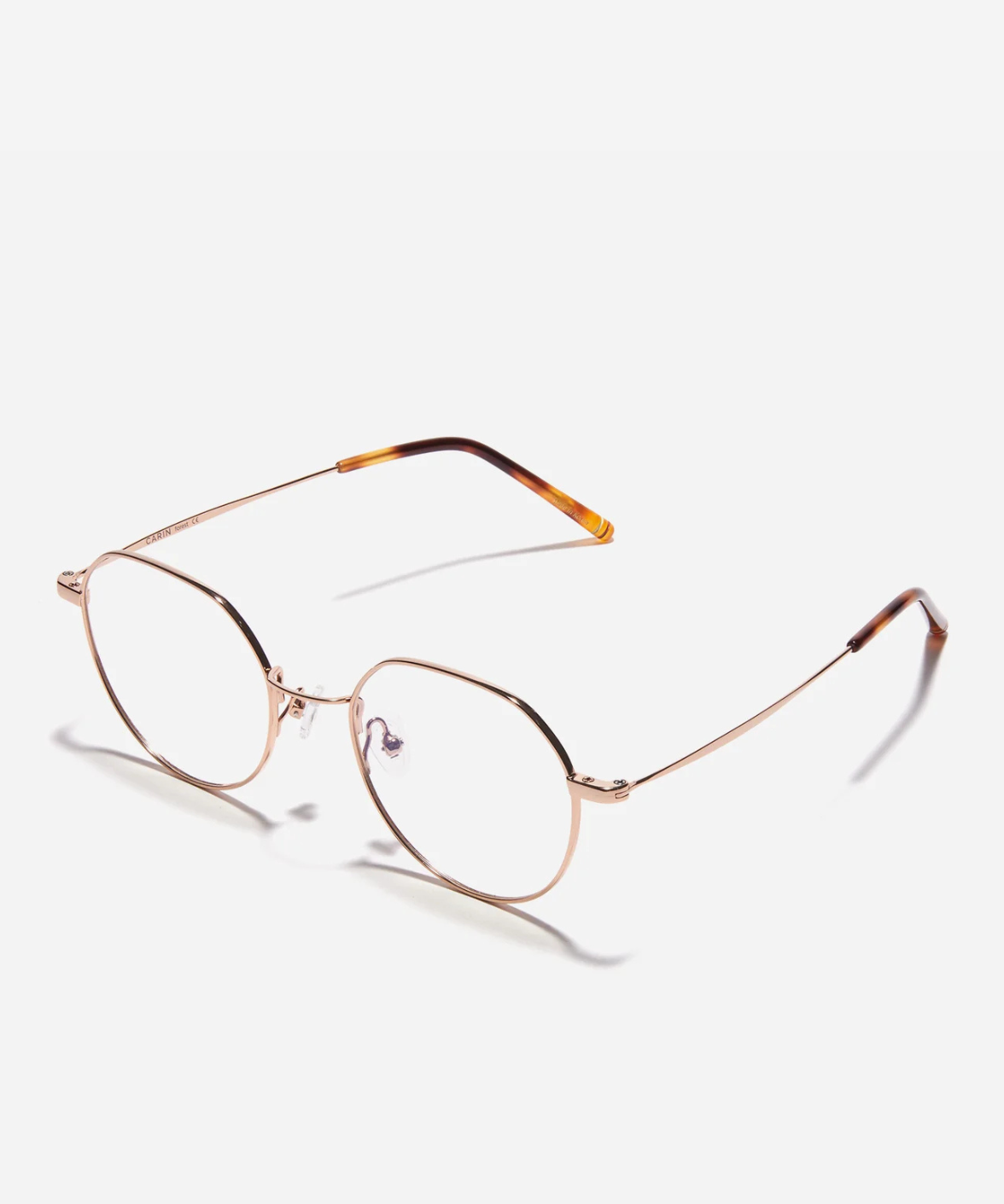 Sana - Carin Titanium Round Eyeglasses | Korean Eyewear | Jei & Co. Optics