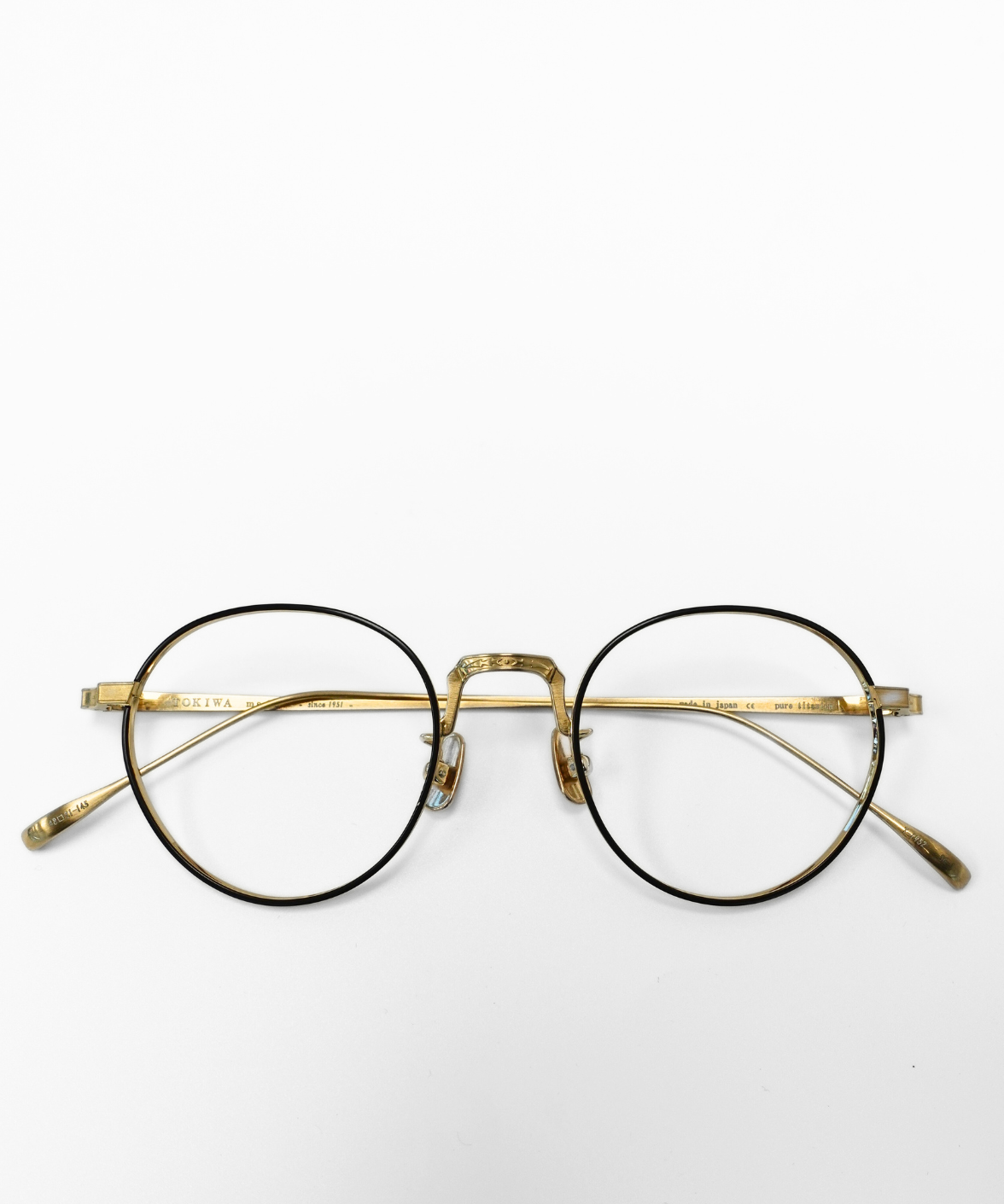 T-1952 TOKIWA made Eyeglasses | Japanese Handmade Titanium Frames | Jei & Co. Optics