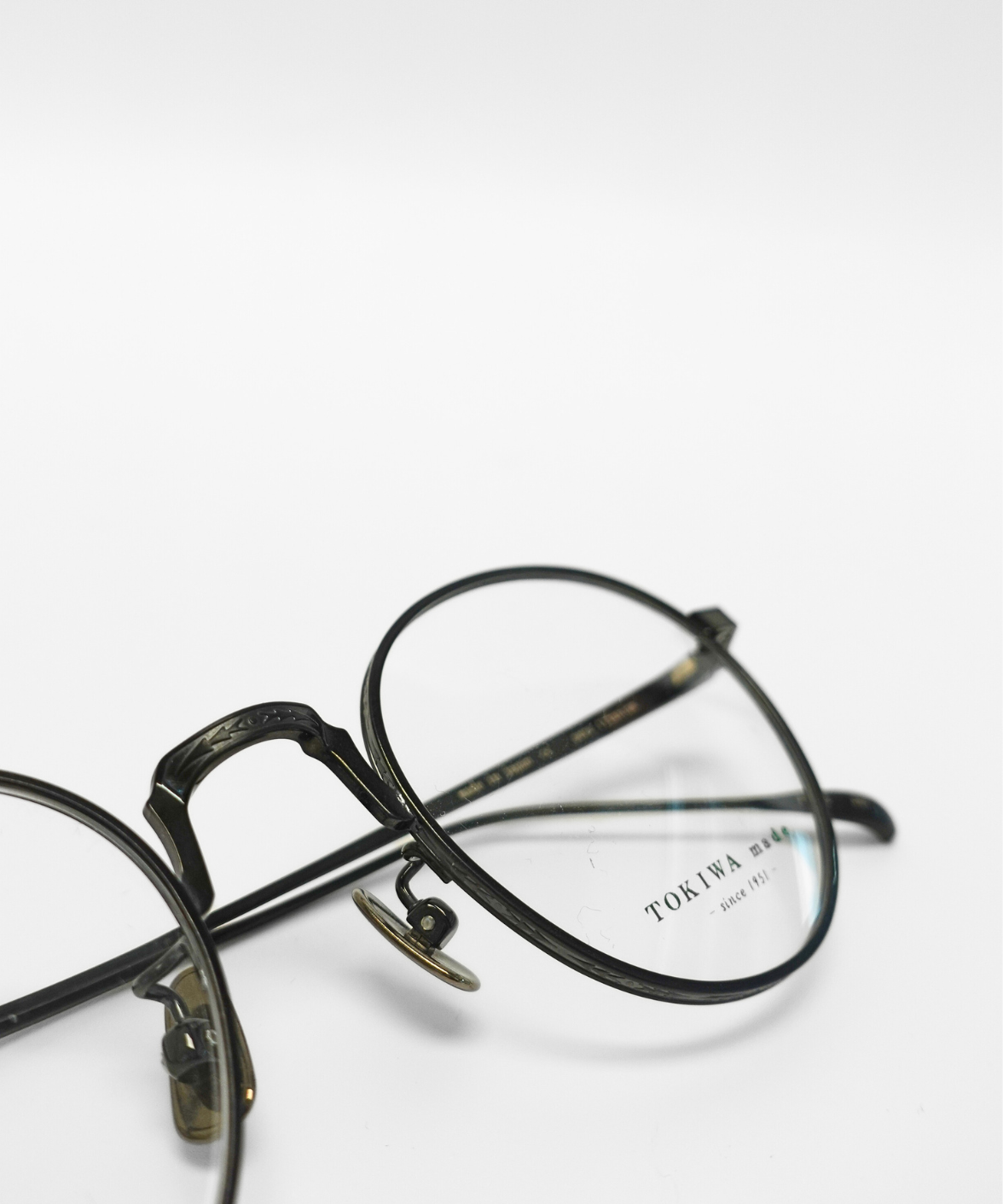 T-1952 TOKIWA made Eyeglasses | Japanese Handmade Titanium Frames | Jei & Co. Optics