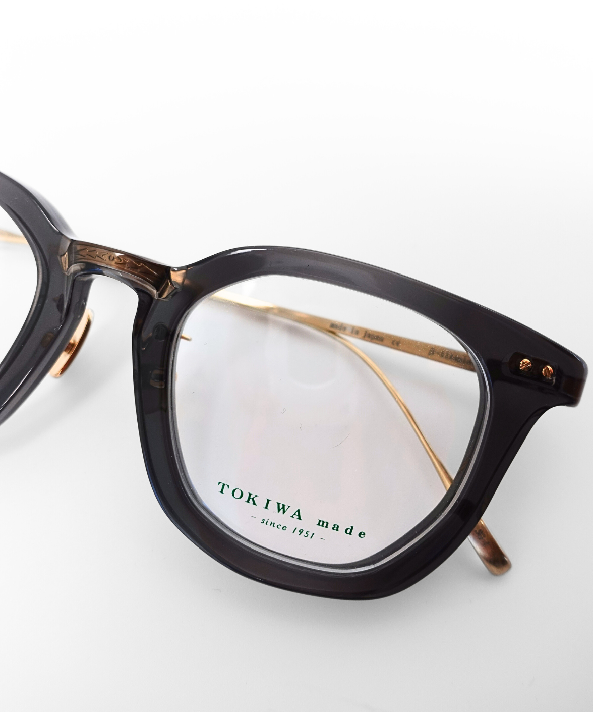 T-1961 TOKIWA made Eyeglasses | Japanese Handmade Titanium Frames | Jei & Co. Optics