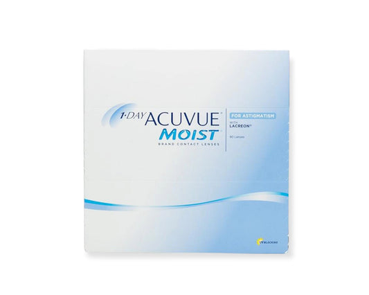 1-DAY ACUVUE MOIST for Astigmatism (30/90-Pack)