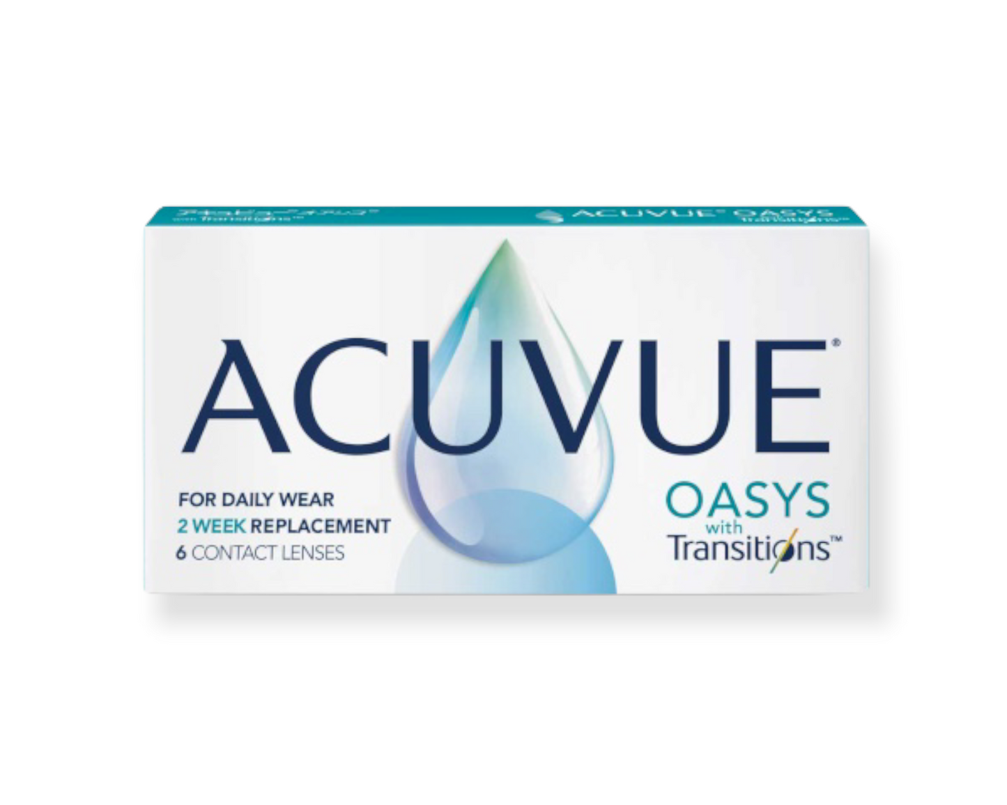 ACUVUE OASYS 2-WEEK Transitions™ Light Intelligent Technology™