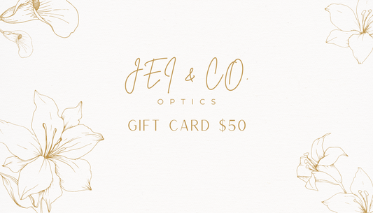 JEI & CO. OPTICS GIFT CARD